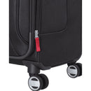 SWISSGEAR ZURICH SOFTSIDE LARGE CHECKED SUITCASE - BLACK - Like New