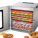 10 Trays Food Dehydrator All Stainless Steel Dehydrator Food Dryer B07L48SJJB - Brand New