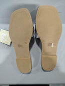 DAISY FUENTES WOMEN'S SLIP-ON SANDALS ZINA - SIZE: WOMEN 7M - PEWTER - Brand New