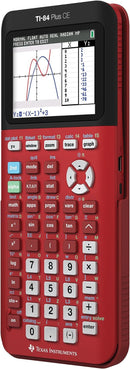 Texas Instruments TI-84 Plus CE Color Graphing Calculator - RADICAL RED - Like New
