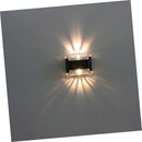 GOGOGMEE WATERPROOF SOLAR WALL LIGHTS 2 PACK WORLDWIDE - BLACK - Like New