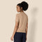 AMAZON ESSENTIALS WOMEN'S REGULAR-FIT SHORT SLEEVE PULLOVER SWEATER, M, CAMEL - Brand New