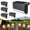 BKBB PPBB 4PCS SOLAR STEP LIGHTS WATERPROOF LED SOLAR LIGHTS - Scratch & Dent
