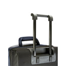 TRAVELERS CLUB 36" 2-SECTION DROP-BOTTOM ROLLING DUFFEL. - NAVY/BLACK - Like New