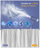 BEAUTURAL Foldable Steamer for Clothes Blue 722NA-0011 - Scratch & Dent