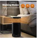 Wewarm 360 Digital Surround Space Heater 1500W Ceramic Electric Heater - BLACK - Like New