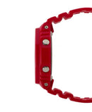 CASIO G-SHOCK ANALOG QUARTZ RESIN MEN'S WATCH CARBON CORE GUARD - RED - Like New