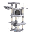 Hey-brother Cat Tree for Indoor Cats Light Gray MPJ016W - Brand New