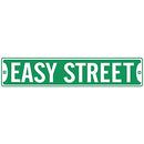 Signs 4 Fun Decorative Street Sign Easy Street 24” x 5” - Scratch & Dent