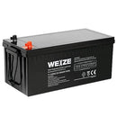 WEIZE 12V 200Ah Deep Cycle AGM Battery for RV, Camper, Cabin, Marine - BLACK - Like New
