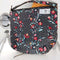 VERA BRADLEY OVERSIZED HOBO SHOULDER BAG - PERENNIALS NOIR DOT - Brand New
