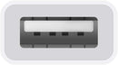 APPLE USB-C TO USB ADAPTER - WHITE - Brand New