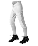 687PY - Solid Integrated Footb - M - WH - Brand New