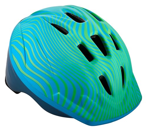 SW80644-2 SCHWINN CLASSIC TODDLER AND BABY BIKE HELMET DIAL FIT - BLUE/GREEN - Like New