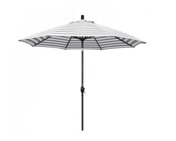 CALIFORNIA UMBRELLA PACIFIC TRAIL SERIES 9' PATIO UMBRELLA GRAY - Scratch & Dent