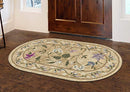 Brumlow Mills Butterfly Floral Area Rug, 30" x 46", Topaz - Brand New