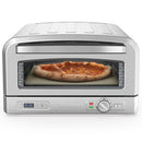 CUISINART INDOOR PIZZA OVEN BAKES 12" PIZZAS, CPZ-120 - STAINLESS STEEL - Like New