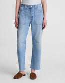 FREE ASSEMBLY THE DARTED BARREL-LEG JEAN SIZE: WOMEN 4 - FADED HORIZON WASHRIGID - Brand New