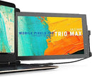 Mobile Pixels Trio Max 14.1" FHD 1080p Monitor Extender 101-1004P01 - Black - Like New