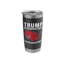 TRUMP BETTER COVERAGE THAN 5G FUNNY POLITICS YOU HEAR US NOW? TUMBLER - BLACK - Like New