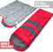 MalloMe Sleeping Bags for Adults Cold Weather & Warm SSBAG - RED Like New