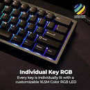 CyberpowerPC CK60 60% Hot-Swappable RGB Mechanical Gaming Keyboard - Black - Like New