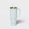 EMBARK 40OZ STAINLESS STEEL STRAW TUMBLER - LIGHT BLUE - Like New