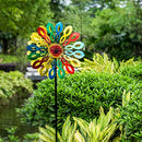WEHLUCK Wind Spinner Wind Spinners for Yard Garden Wind Spinners Outdoor Metal - Like New
