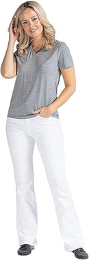 STEEN BAMBOO VISCOSE SHIRT FOR WOMEN STAY COMFY OUR ULTRA-SOFT - M - LIGHT GREY - Brand New