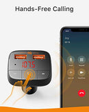 ROAV ANKER ROAV SMARTCHARGE F0 BLUETOOTH FM TRANSMITTER R5113 - BLACK - Like New