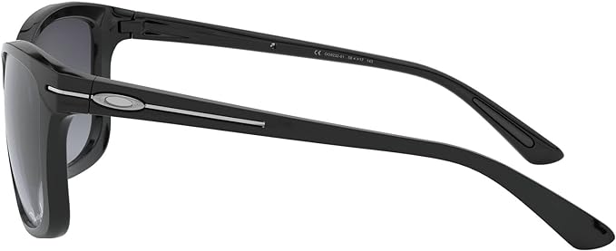 OAKLEY OO9232 DROP IN HIGH BRIDGE WOMEN SUNGLASSES - BLACK FRAME GREY LENS - Like New
