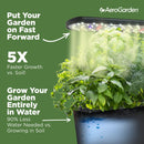 AeroGarden Harvest with Gourmet Herb Seed Pod Kit - BLACK Like New