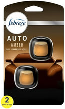 Febreze Car Odor-Eliminating Air Freshener Vent Clips - Morning Dew, 2 Ct - Brand New
