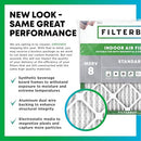 Filterbuy 20x23x1 Air Filter MERV 8 Essential Dust & Allergen Defense (4-Pack) - Brand New
