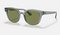 Ray-Ban Unisex Transparent Sunglasses RB4324 - Grey/Green Like New