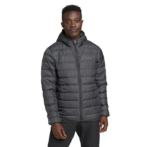 0567 EDDIE BAUER MEN'S CIRRUSLITE DOWN JACKET M - HOODED - DARK SMOKE - Brand New