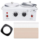 Bazady Double Wax Warmer Professional, Adjustable Temperature B09VVF3MCQ - Brand New