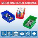 Akro-Mils 30220 AkroBins Plastic Storage Bins 7"x4"x3", Red, 24-Pack - Brand New