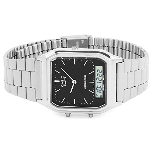 CASIO COLLECTION UNISEX ADULTS WATCH AQ-230A -Black - Like New