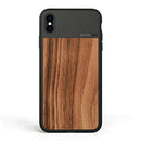 MOMENT CASE FOR IPHONE XS 6FT DROP PROTECTION AND STRAP ATTACHMENT WOOD - Like New