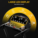 UMAY 16% INCLINE TREADMILL, 4-IN-1 FOLDABLE TREADMILL, 3.0HP, SF20 - BLACK - Like New