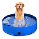 ZONETECH ZONE TECH FOLD-ABLE PET DOG SWIMMING POOL - PREMIUM - BLUE - Like New
