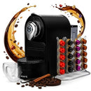 CHEFWAVE KÁVA MINI ESPRESSO MACHINE NESPRESSO 20 BAR PRESSURE CW-NCM01B - BLACK - Like New