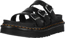 25456001 Dr. Martens Women's Slide Sandal Black Hydro Size 6 - Like New