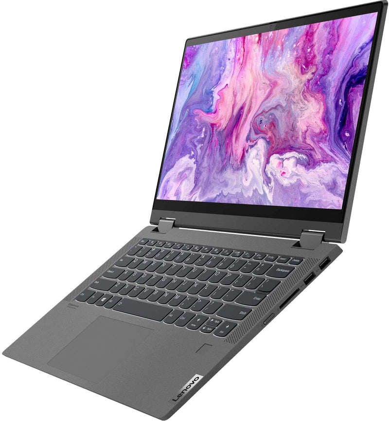 For Parts: LENOVO FLEX 14" FHD I5-1135G7 16GB 512GB SSD 82HS00BQUS - CRACKED SCREEN/LCD