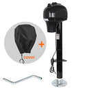 Weize Power Tongue Jack, 3500 Lb. Heavy Duty Electric Trailer Jack with Drop Leg - Like New