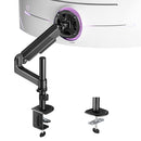 ARES WING SINGLE MONITOR MOUNT ULTRAWIDE MONITOR ARM GDT1009PBK - BLACK - Like New