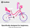 CHIPMUNK ROYALBABY CHIPMUNK KIDS BIKE TODDLERS 16" WHEEL BICYCLE - GEMSTONE PINK - Like New