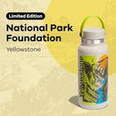 Hydro Flask Wide Mouth (32 oz.) Insulated Water Bottle, Yellowstone - Like New