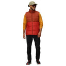 MARMOT MEN'S GUIDES DOWN STAND-COLLAR VEST - SIZE: MEN S - PECAN/SUMAC - Brand New